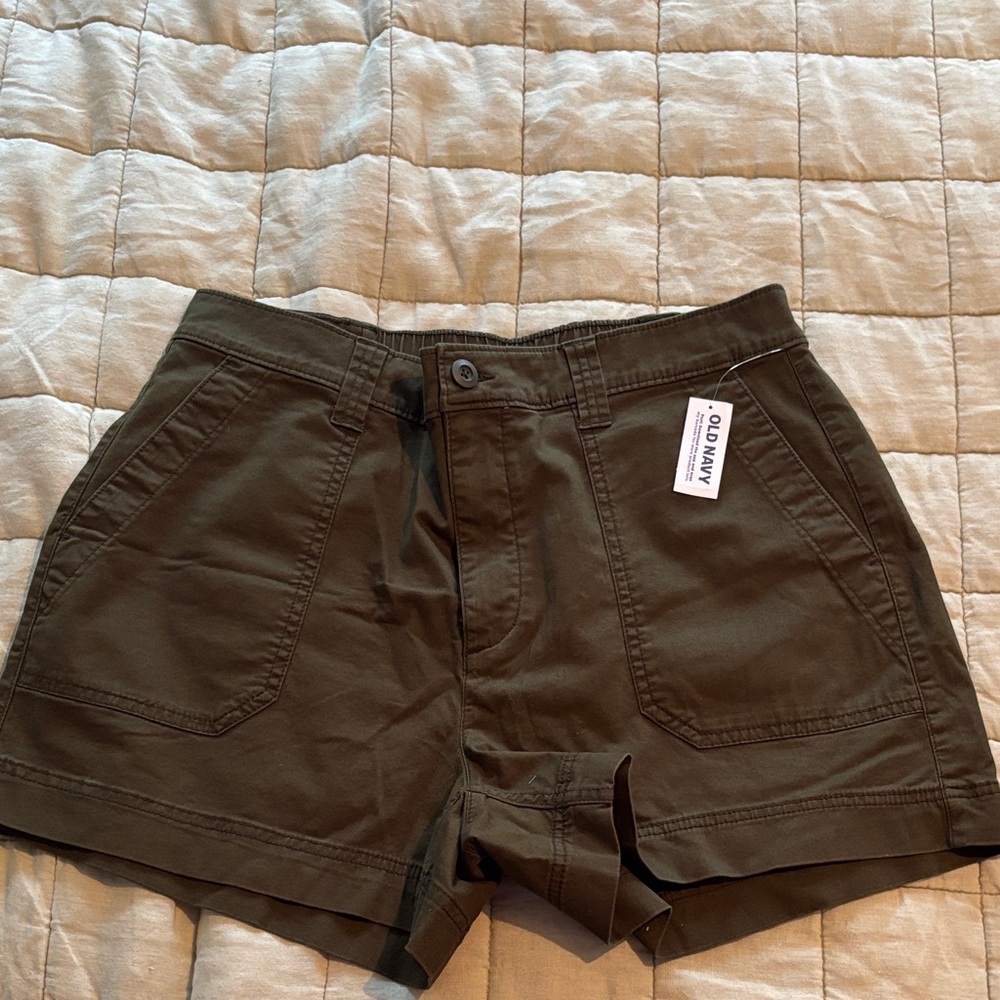 Old Navy Dark Green Shorts